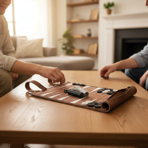 Stocked Travel Roll up <strong>Backgammon</strong> Luxury <strong>Backgammon</strong> <strong>Board</strong> Game Portable Suede <strong>Backgammon</strong> Game for GIfts - Product Image 6