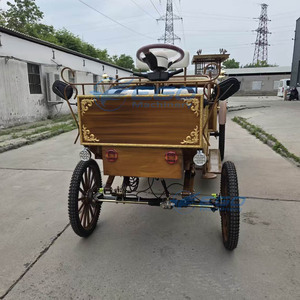 Offre Spéciale : Carrosse de Mariage de Luxe Romantique à Trois Rangées, Effet Bois, Transport Spécial - Product Image 3