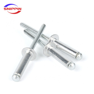 304 thép không gỉ din7337 tự cắm kéo móng tay Pop trang trí tròn Đầu phẳng đinh tán mù đường kính <span class=keywords><strong>3</strong></span>.2-4.<span class=keywords><strong>8</strong></span> - Product Image 5