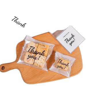 Self-Adhesive Self-Sealing Thick Frosted CP Composite Matte Film Material PE Plastic Food Packaging <b>Bag</b> for <b>Cookies</b> - Product Image 4