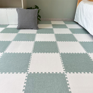 Schattige Tatami Stijl Vierkante <span class=keywords><strong>Mat</strong></span> Harige Vloermatten Vierkanten Puzzel Pluizige Tapijten Voor Slaapkamer - Product Image 6