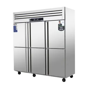 रसोई उपकरण ईमानदार रेफ्रिजरेटर स्टेनलेस स्टील डीप फ्रीजर वाणिज्यिक