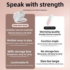 गैलाकू फ्रीया आउटडोर महिला इलेक्ट्रिक शॉक डिल्डो क्लिटोरल उत्तेजक के साथ क्लिटोरल उत्तेजक उत्तेजक - Product Image 3