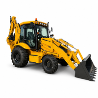 Harga Backhoe Loader dan Wheel Loader 9 Ton Mesin Cummins Asal Shandong, Harga Murah 30-25, Dari China, Garansi 2 Tahun
