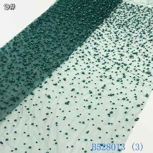 Chantilly Nigeria nặng Sequins thêu ren vải thân thiện với môi cao Voile lưới đẹp hạt cổ điển sang trọng 5 thước - Product Image 3