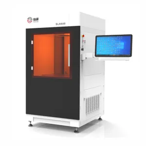 2022 High Accuracy Precise Multifunction SLA 3D Printer Size 600*600*400mm For Industrial Photopolymer Resin