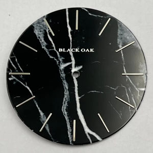 Usine personnalisée nouveau 28.5mm pierre de grès <span class=keywords><strong>grand</strong></span> cadran montre de luxe Aventurine cadran de montre pour <span class=keywords><strong>Seiko</strong></span> NH35 mouvements - Product Image 3