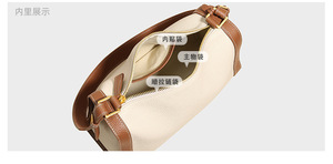 Bolsos de Lujo para Mujer, Bolsos de Diseñador, Bolsos de Cuero Genuino, Bolsos de Moda Femeninos, Bolsos Cruzados de Hombro para Mujer - Product Image 3