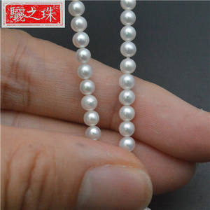 Forme ronde à la mode à la mode 925 argent fermoir lingot d'or collier de perles de perles naturelles pour bijoux cadeau de fête d'anniversaire - Product Image 5