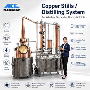 Équipement de distillation de whisky <span class=keywords><strong>single</strong></span> <span class=keywords><strong>malt</strong></span> en cuivre de 3000 L pour la production en Écosse - Product Image 1
