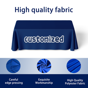 Mantel de Estilo Moderno con Diseño Personalizado de Fábrica, en Poliéster/Algodón, con Patrón Sólido, en Tamaños de 4, 6 y 8 Pies, Ajustable o Sin Ajuste - Product Image 4