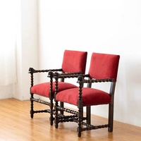 Vente directe usine – Fauteuil de restaurant rétro français sculpté à la main, créatif, artistique, personnalisable, style américain