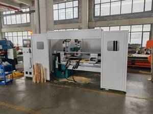 Herramienta automática de alimentación automática <span class=keywords><strong>para</strong></span> centro de <span class=keywords><strong>madera</strong></span> de torno CNC, máquina de fabricación de <span class=keywords><strong>madera</strong></span> de forma especial, 4 ejes, cambio <span class=keywords><strong>para</strong></span> la exposición de March - Product Image 3
