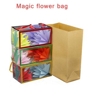 Boîte à fleurs magique pour la production de fleurs artificielles, accessoires faciles pour close-up, papier vide pour sortie de fleurs - Product Image 3