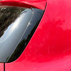 สปอยเลอร์กันชนหลัง BMW ทรง Ducktail สีดำ Piano Black วัสดุ ABS ลายคาร์บอนไฟเบอร์ สำหรับรุ่น F20 F21 ปี 2012-2019 - Product Image 3