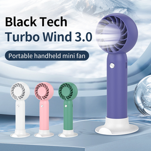 Ventilateur portable électrique intelligent à grande vitesse, rechargeable par USB, mini turbo, pas cher, refroidi par air, pour application automobile - Product Image 3