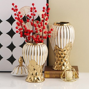 Керамическая Золотая ваза для имбиря - Product Image 3