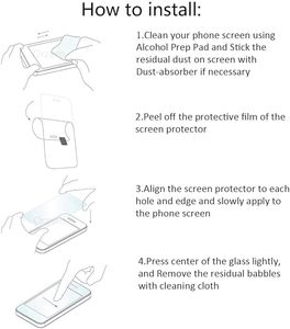 Protecteur d'écran en verre trempé transparent super clair 9H 0.3mm pour <span class=keywords><strong>tablette</strong></span> <span class=keywords><strong>Samsung</strong></span> Galaxy <span class=keywords><strong>Tab</strong></span> Active 5 SM-X300/X306B <span class=keywords><strong>8</strong></span> pouces - Product Image 4