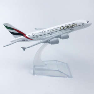 Modelo de Avión de Resina Realista a Escala 30cm del Avión A380 del Reino Unido, Recuerdo, Regalo de Navidad y Halloween - Product Image 5