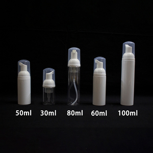 Bouteille d'emballage <span class=keywords><strong>individuel</strong></span> de désinfectant pour les mains blanc de 30ml/40ml/80ml/100ml, bouteille de shampooing moussant, <span class=keywords><strong>pompe</strong></span> à mousse - Product Image 6
