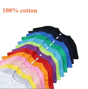 Custom Print Graphic Oem 100% Pure Cotton 180Gsm White Black Blank Plain Tshirt Short Sleeve Unisex Men'S Women'S T Shirt
