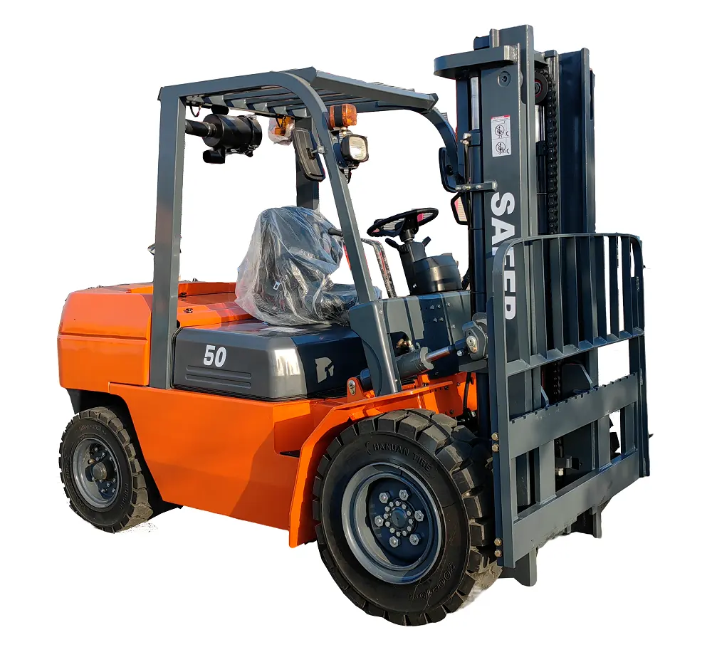 5 ton dizel forklift doosan forklift Isuzu motoru veya Mitsubishi motor isteğe bağlı olarak