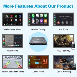 Kit décodeur CarPlay et Android Auto sans fil pour Continental Flying Spur 2004-2011 avec Bluetooth - Plug and Play Retrofit - Product Image 3