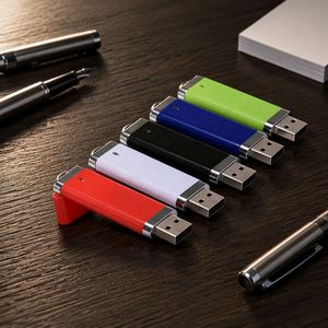 Unidad Flash USB de 128 GB con Carcasa de Plástico de Alta Capacidad, Portátil para Oficina, Almacenamiento de Copias de Seguridad de Archivos Grandes - Product Image 1