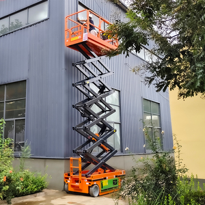 Hot bán giá rẻ 8M thủy lực tự hành Scissor Lift di động điện Scissor thang máy nền tảng - Product Image 1