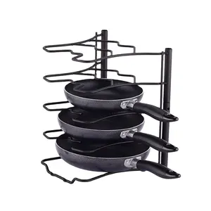 Herramientas de cocina de alambre de Metal plegable bronce Pan olla Rack