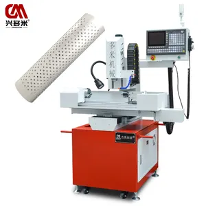 Fully automatic multi-angle micro hole drilling of copper round pipes vertical drilling machine