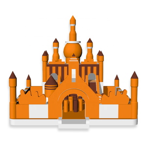 Gigante Air Castle Jumping Castle Slide Combo Jumpers Inflable Parque de Atracciones Interior Inflable Carrera de obstáculos para niños - Product Image 6