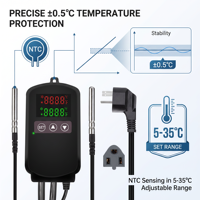 HY02TPA Wifi Smart Tuya Régulateur de température Chauffage Prise de courant programmable