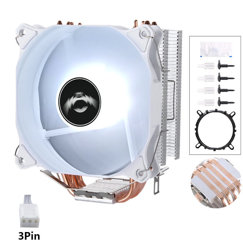 White-QZ-1240-BK-3P-B-1F-1(3Pin Fixed White Light)