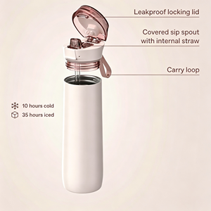 Bouteille d'eau portable isotherme en acier inoxydable <span class=keywords><strong>de</strong></span> 20 oz avec logo personnalisé, anti-fuite, avec poignée et couvercle à clapet verrouillable pour voiture et <span class=keywords><strong>salle</strong></span> <span class=keywords><strong>de</strong></span> <span class=keywords><strong>sport</strong></span> - Product Image 4