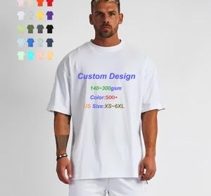 <span class=keywords><strong>T</strong></span>-Shirt Personalizzata <span class=keywords><strong>di</strong></span> Alta Qualità in Cotone con Logo Personalizzato per Uomo Stampa Personalizzata <span class=keywords><strong>T</strong></span>-Shirt Oversize Semplice per Uomo - Product Image 4