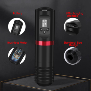 Set de Máquina de Tatuar Inalámbrica Profesional para Artistas, Kit Completo de Pistola de Tatuar para Arte Corporal, Suministro al por Mayor para Uso Profesional - Product Image 5