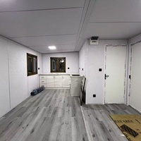 Maison conteneur préfabriquée modulaire extensible à double aile de 20 pieds et 40 pieds pour projet résidentiel en Australie