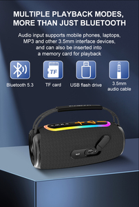 Phổ biến không dây tùy chỉnh Loa di động Boombox 680 mạnh mẽ bass rạp hát tại nhà Loa siêu trầm Đảng Stereo Bluetooth Loa ngoài trời - Product Image 4