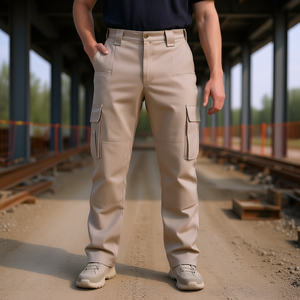 Pantalon cargo ignifuge pour homme, kaki, taille XL, vêtements de sécurité anti-feu - Product Image 2