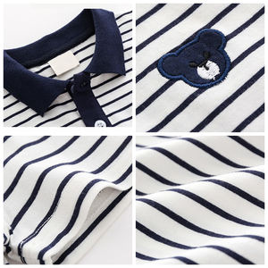 Ins nuovo all'ingrosso personalizzato a maniche corte per ragazzi estate Cartoon top per bambini di alta qualità t-Shirt <span class=keywords><strong>POLO</strong></span> per ragazzi - Product Image 6