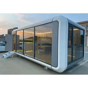 Maisons préfabriquées modernes Petite Maison Conteneur en kit de luxe Maison préfabriquée mobile extensible Capsule Hôtel