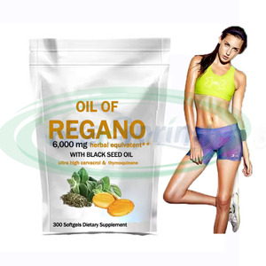 Cápsulas de aceite de orégano ASAP OEM 1000mg, soporte inmunológico para el cabello y el cerebro, cápsulas de aceite de semilla negra de orégano - Product Image 1