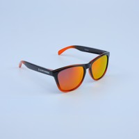 Lunettes de soleil de luxe UV400 pour hommes et femmes, montures classiques noires rectangulaires petites à bordure complète