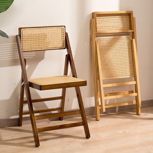 Silla <span class=keywords><strong>de</strong></span> Comedor Plegable <span class=keywords><strong>de</strong></span> Ratán y Madera, Moderna, Impermeable, <span class=keywords><strong>de</strong></span> Alta Calidad, para Uso en el Hogar y Restaurantes, ZN 568 - Product Image 3