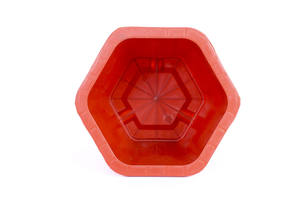 Jardinières en résine légère de style européen, finition marbre, durables, pour plantes d'extérieur, décoration de jardin et de maison, supplémentaires - Product Image 4