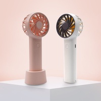 Nouveau mini ventilateur portable d'aromathérapie, rechargeable par USB, format poche, 5 vitesses, diffuseur de parfum, affichage du niveau de batterie