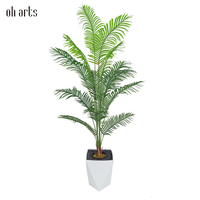 Hochwertige Künstliche Palme aus China, 200cm, Oh Arts Große Synthetische Kanada-Palme zur Dekoration