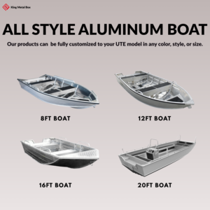 Bote de Pesca Jon de Aluminio de 2.5M con Motor Fuera de Borda KMB Mejores Productos Condición Nueva Tipo de Combustible Diésel - Product Image 4