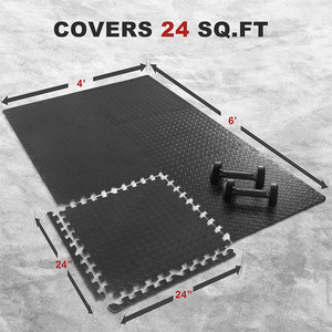 Revêtement de sol sportif pour la maison Tapis d'exercice d'entraînement pour piscines et <span class=keywords><strong>sous</strong></span>-tapis de sport - Product Image 2